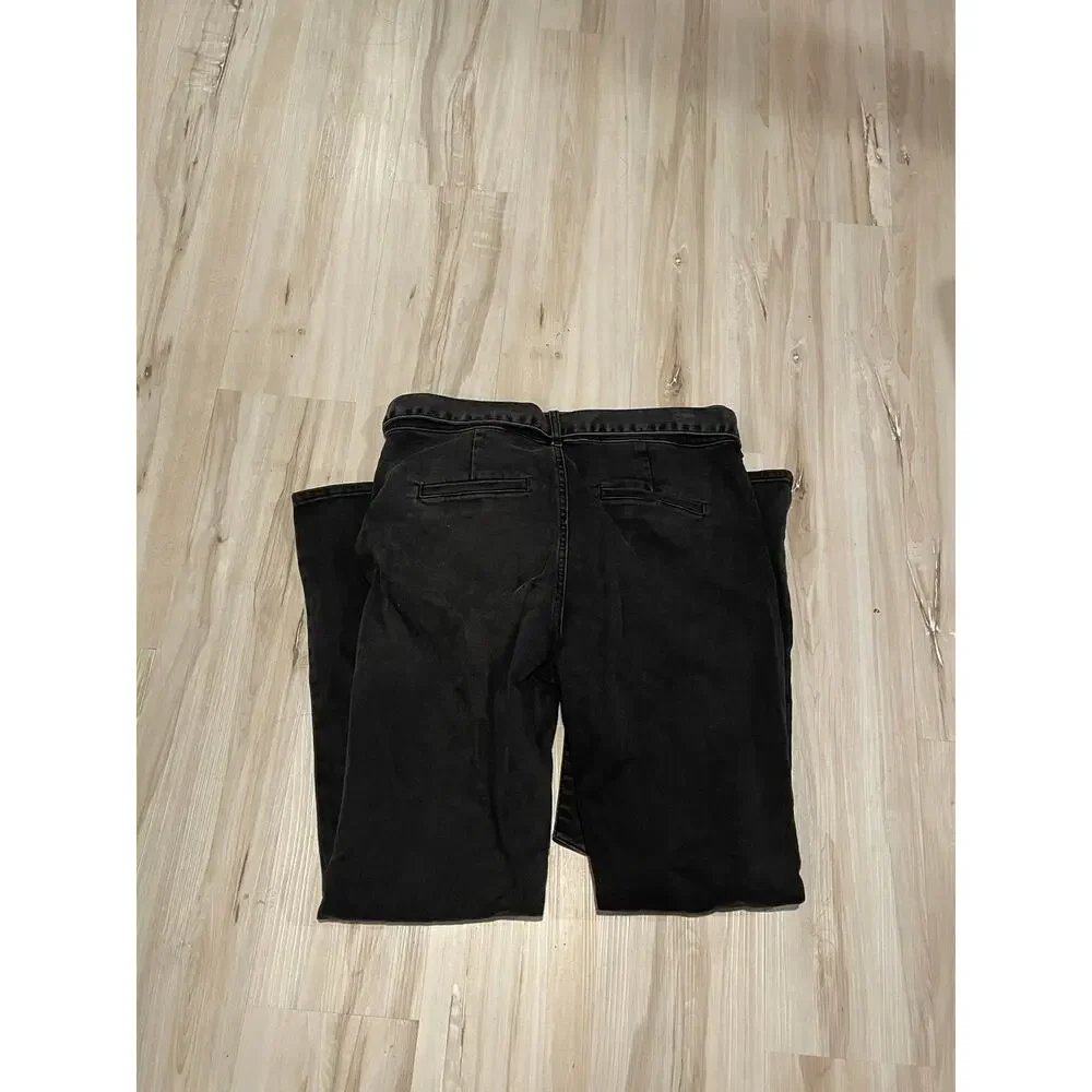 NYDJ Not your daughters jeans Marilyn Straight jeans with belt dark wash 10P
